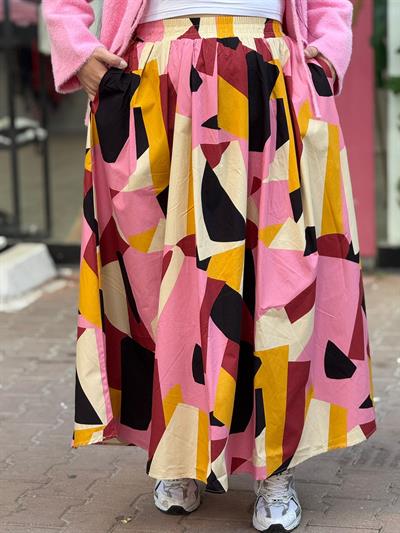 Marvella Desenli Etek