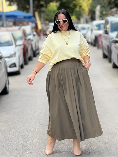 Marvella Yeşil Etek