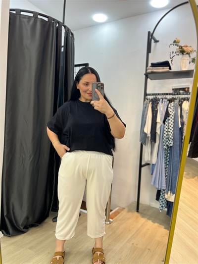 MODAL BEYAZ PANTOLON