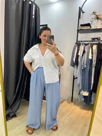 EK SALAŞ MAVİ PANTOLON