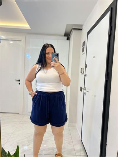 MÜSLİN LACİVERT ŞORT