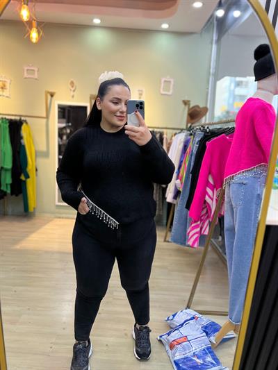 MY ANTRASİT YÜKSEK BEL JEAN 