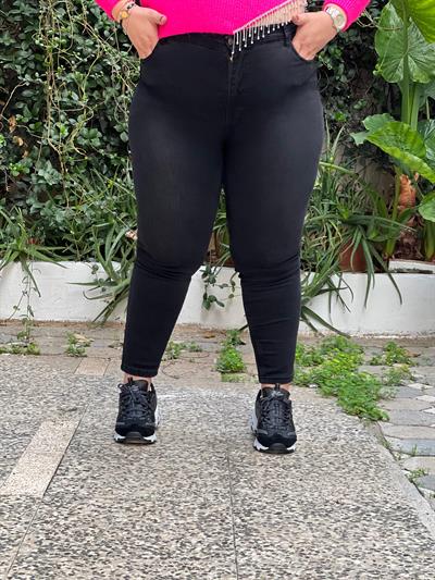 MY ANTRASİT YÜKSEK BEL JEAN 