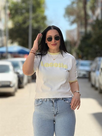 Noble Lacoste Sarı Tişört