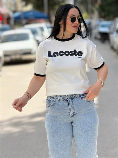 Noble Lacoste Siyah Tişört