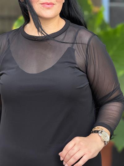 Rapsodi File Astar Siyah Elbise