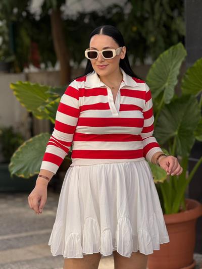 Ravone Kırmızı Polo Tişört