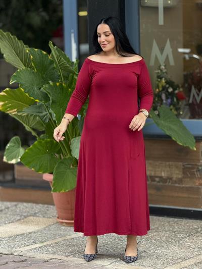 Rosewood Bordo Elbise