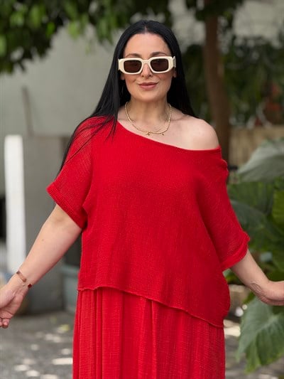 RUBY BREEZE Elbise Kırmızı