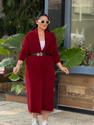 Selvane Bordo Hırka