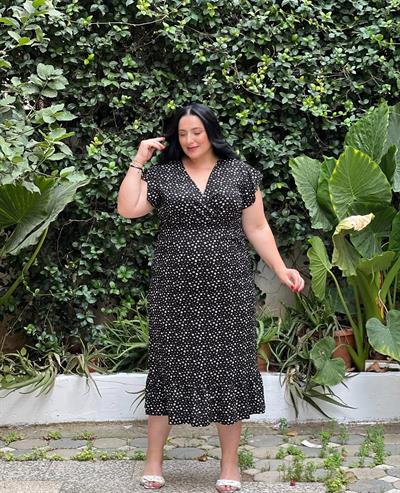 SHE ÇITIR ÇİÇEKLİ ELBİSE 