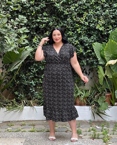 SHE ÇITIR ÇİÇEKLİ ELBİSE 