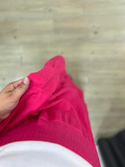 SHE PEMBE ÇİNGENE ETEK 