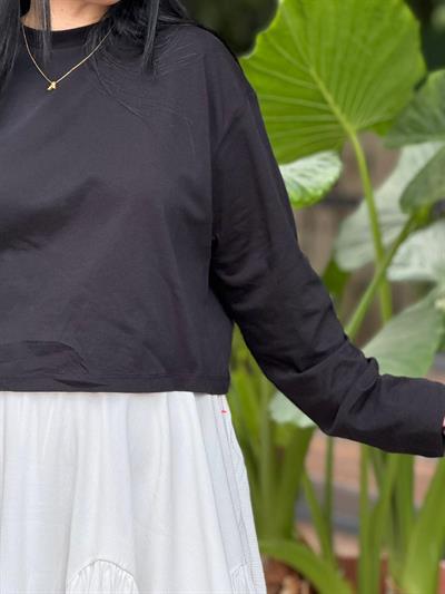 Signature Siyah Basic Tişört