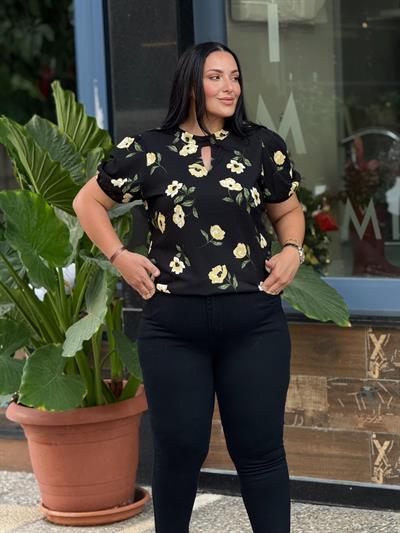 SİYAH ESNEK DENİM PANTOLON