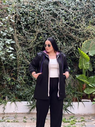 TREND LEOPAR DETAYLI YAĞMURLUK