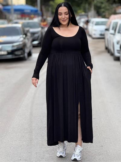 Valmira Siyah Elbise