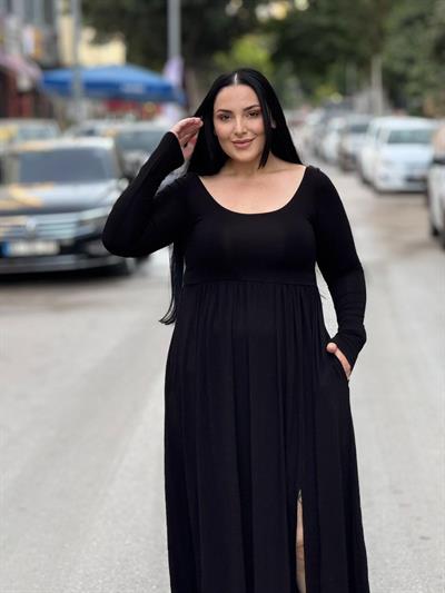 Valmira Siyah Elbise