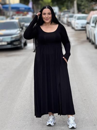 Valmira Siyah Elbise