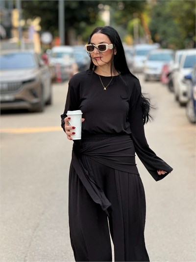 VİOLA  TAKIM SİYAH 