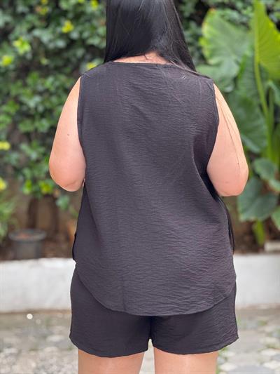 ZESS ŞORLU TAKIM SİYAH 