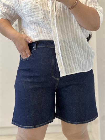 ZS JEAN ŞORT LACİVERT 