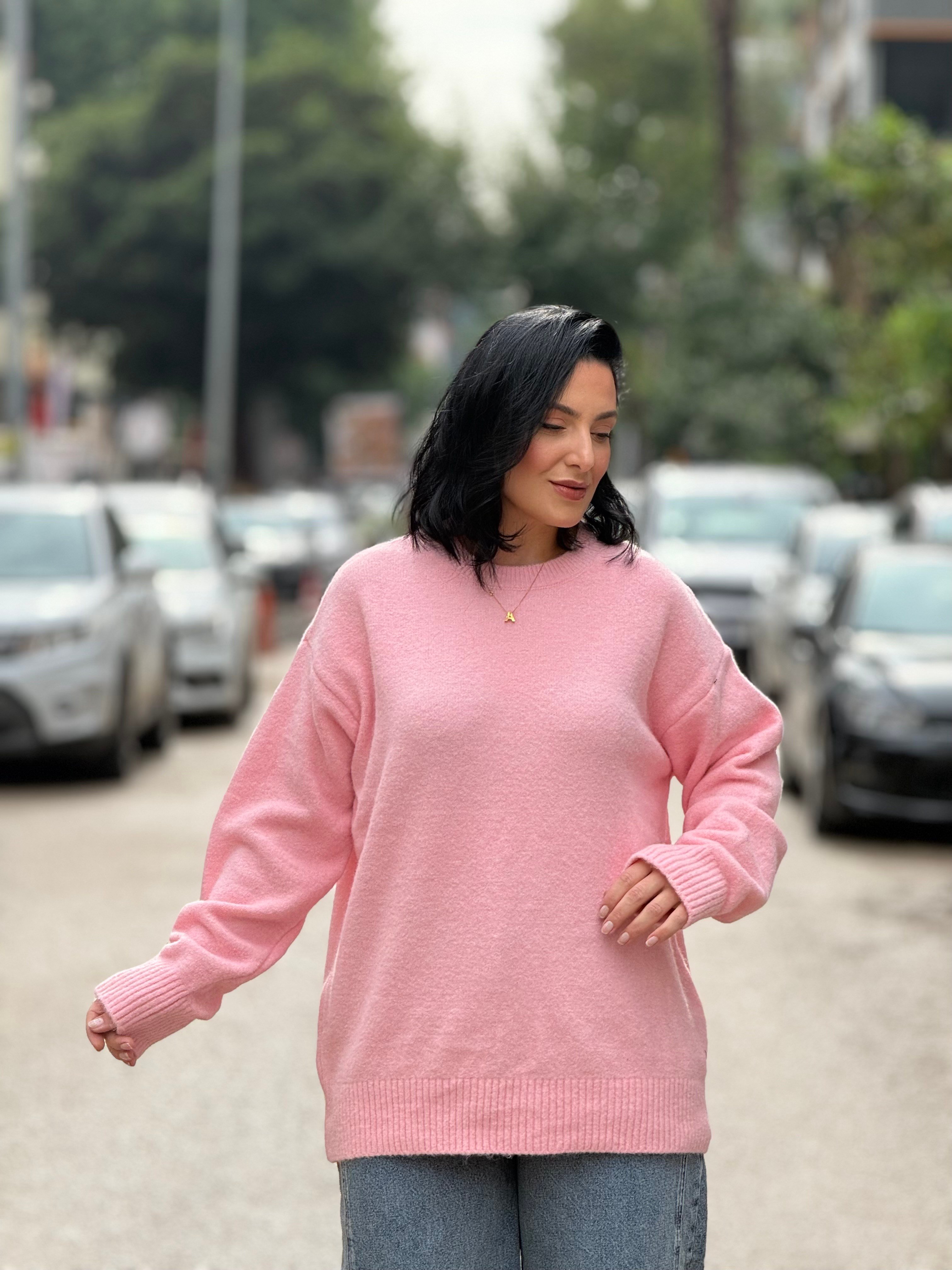 RİMAS YUMOŞ PEMBE KAZAK