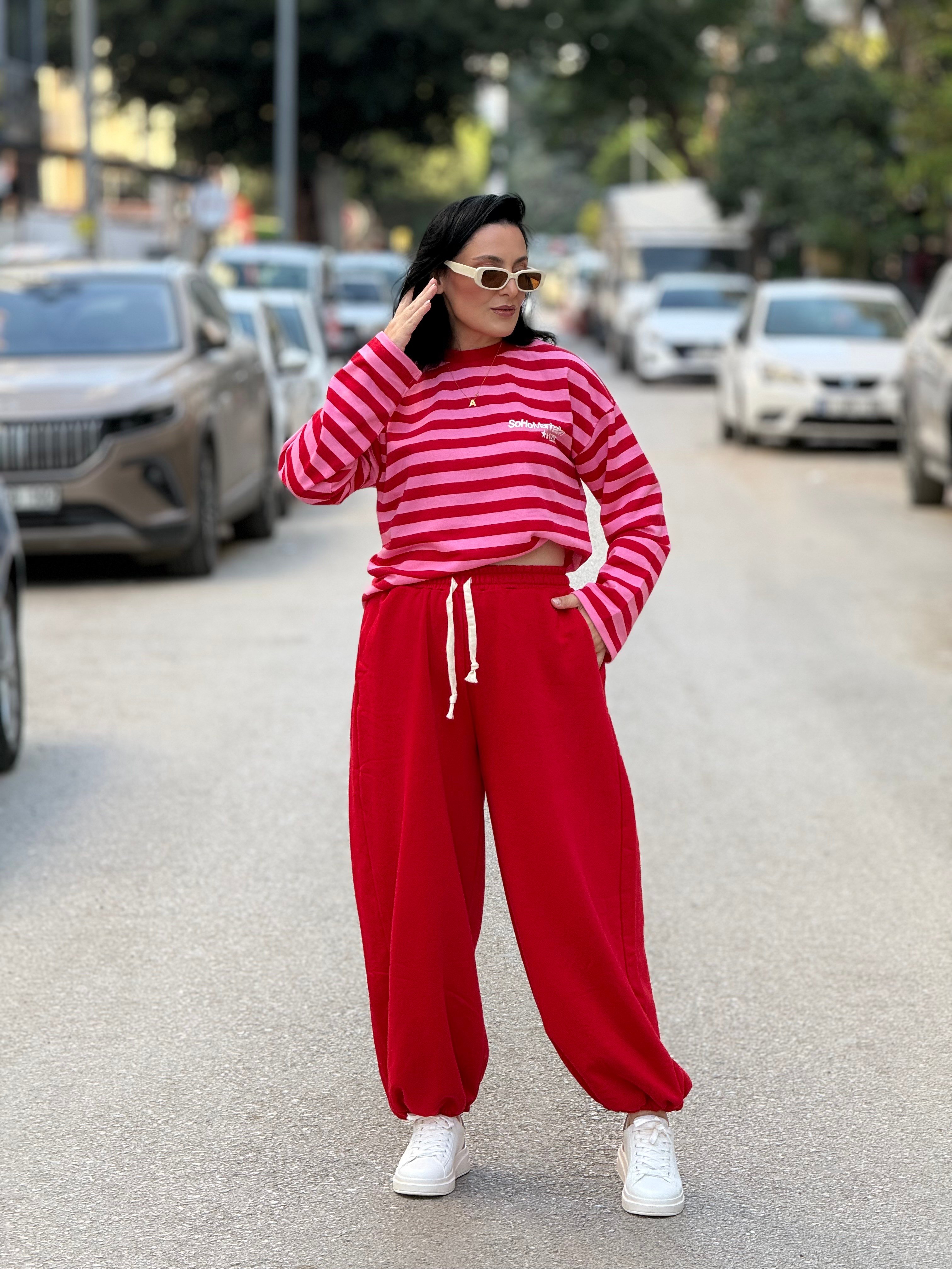 RUBY STRIPE EŞOFMAN 