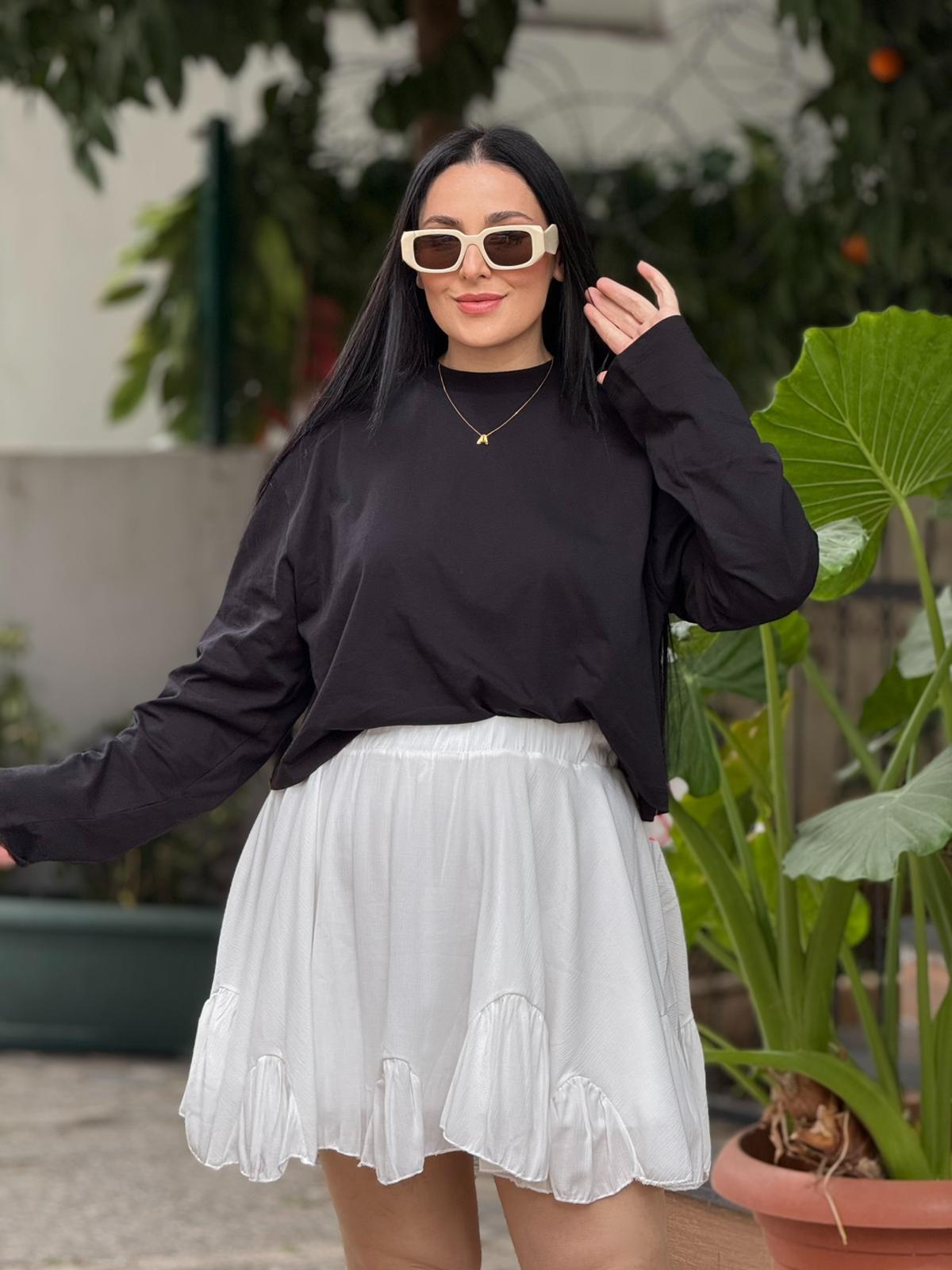 Signature Siyah Basic Tişört