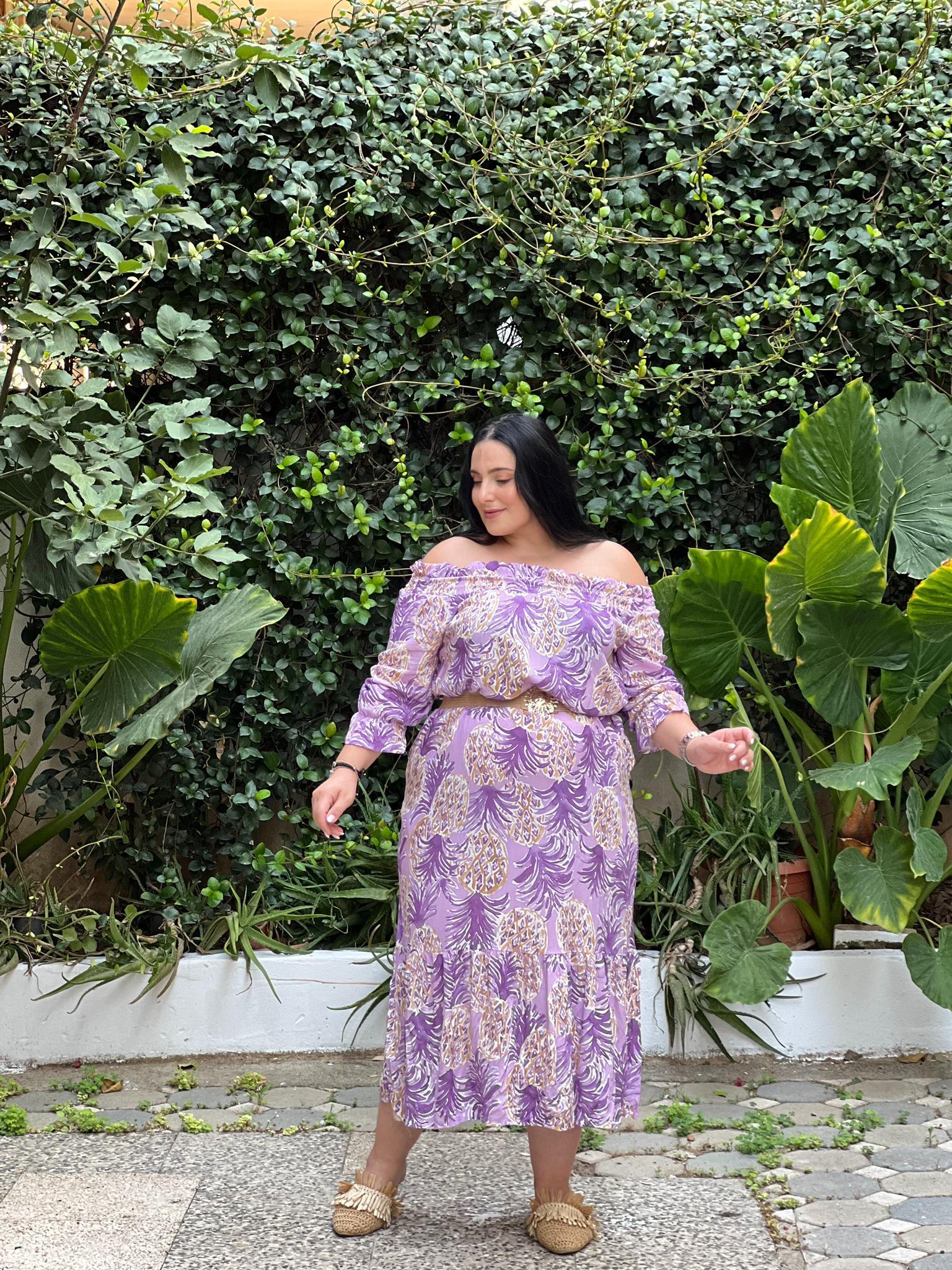 VİSKON MADONNA MOR ELBİSE