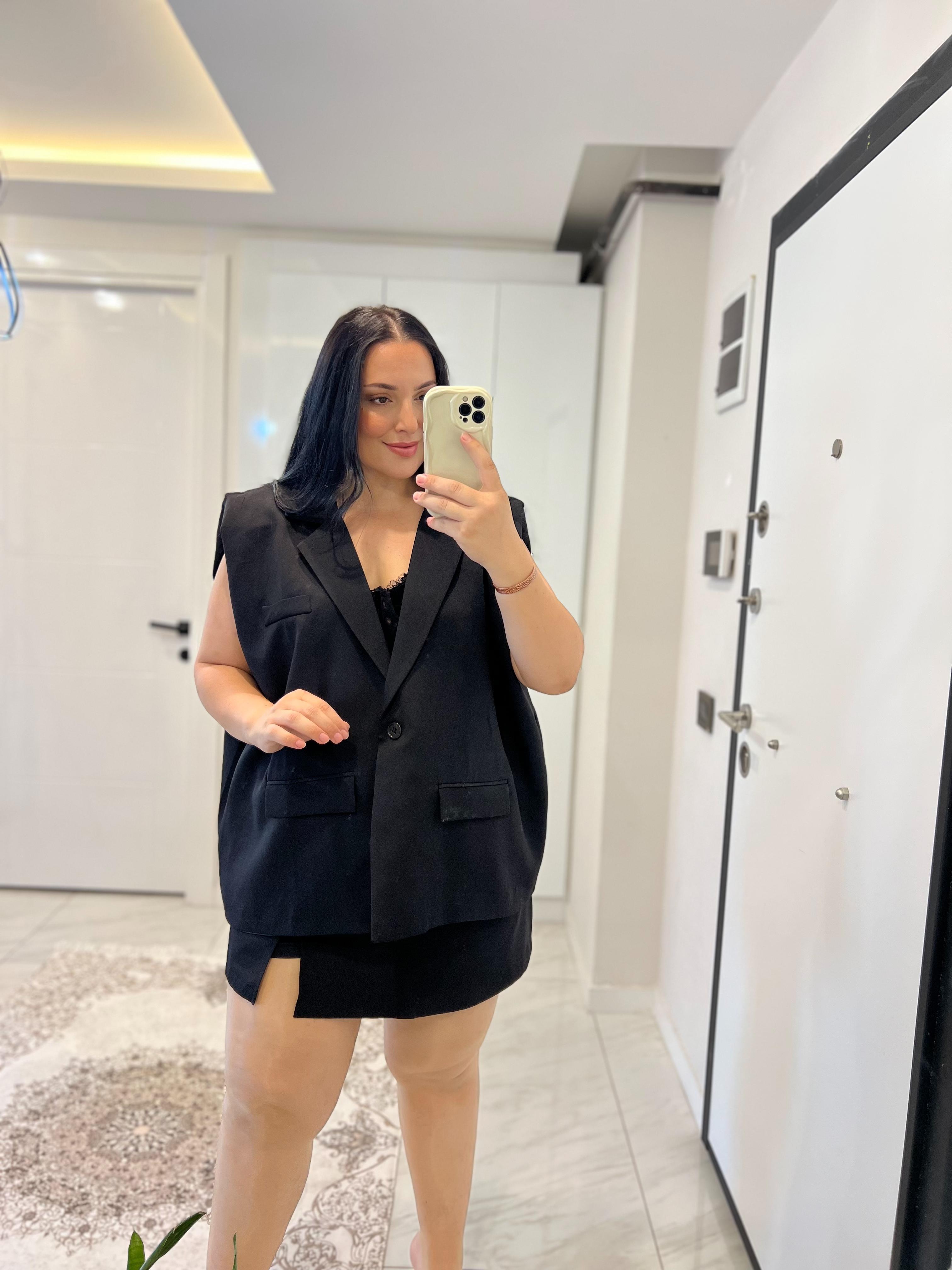 ZS TEK YIRTMAÇLI ŞORT ETEK