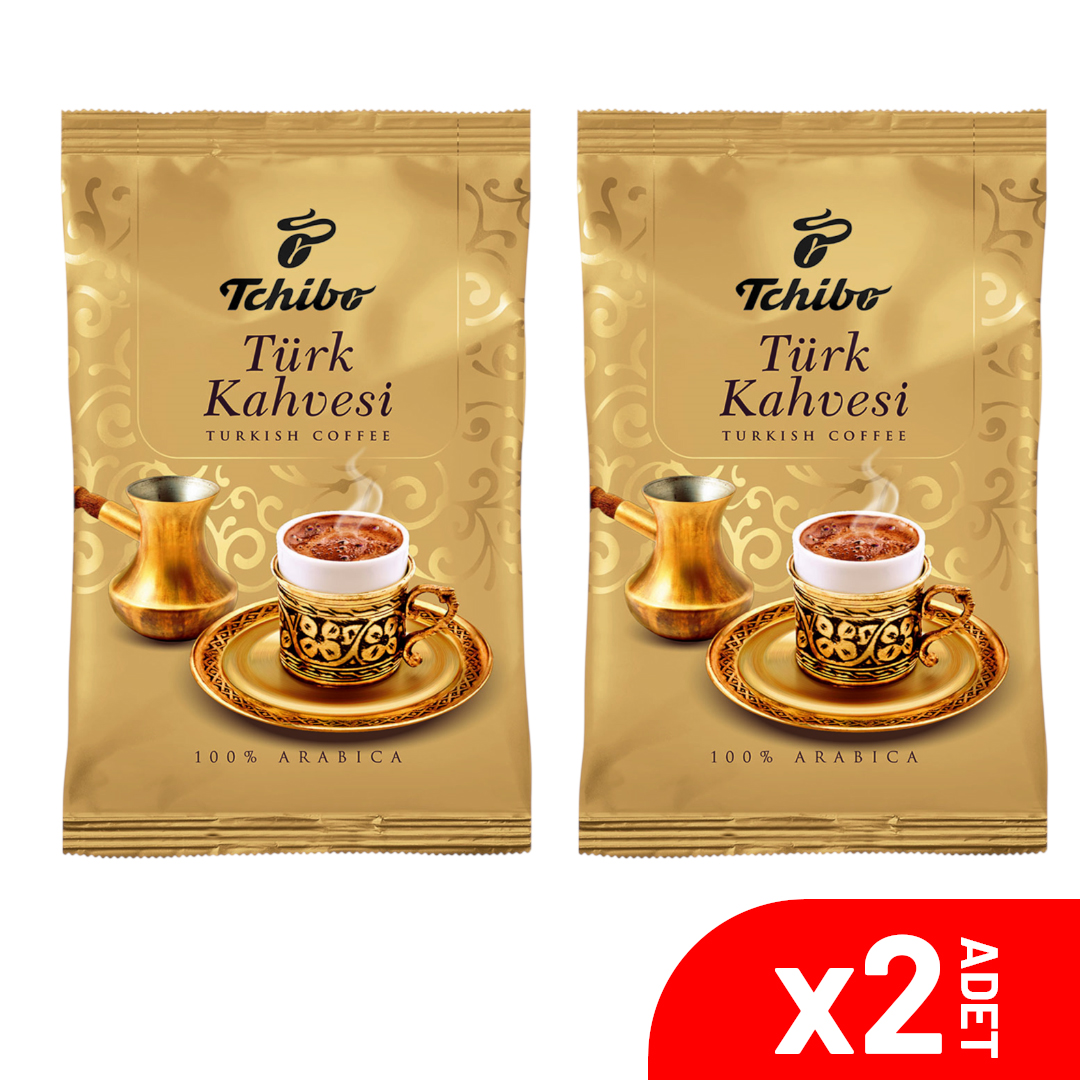 2 li Tchibo Türk Kahvesi 100gr