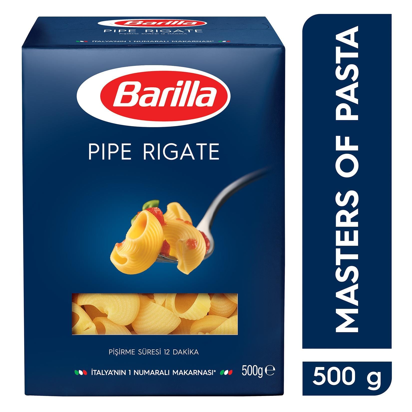 Barilla Pipe Rigate/Mantı Makarna 500 Gr