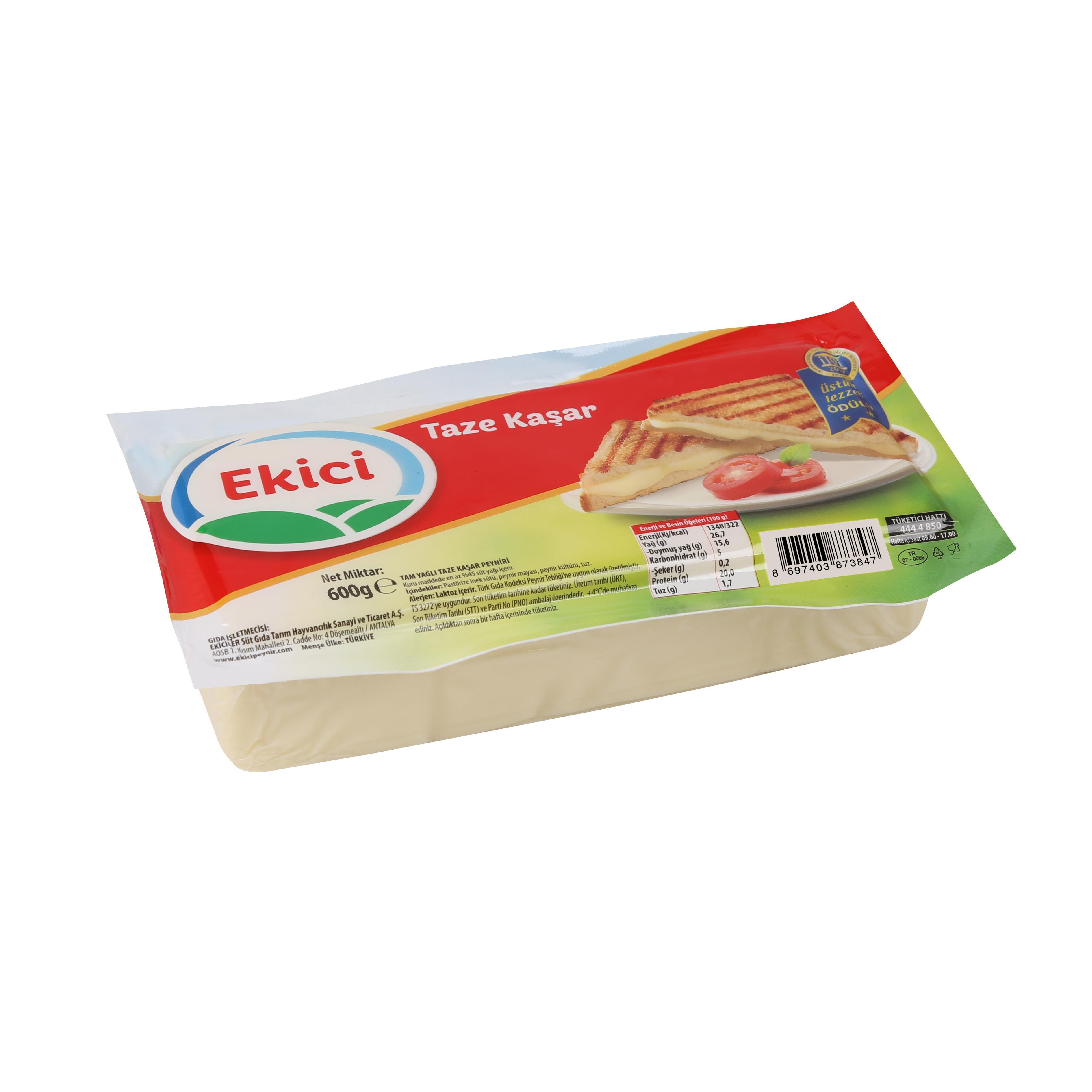 Ekici Kaşar Peyniri 600 gr 