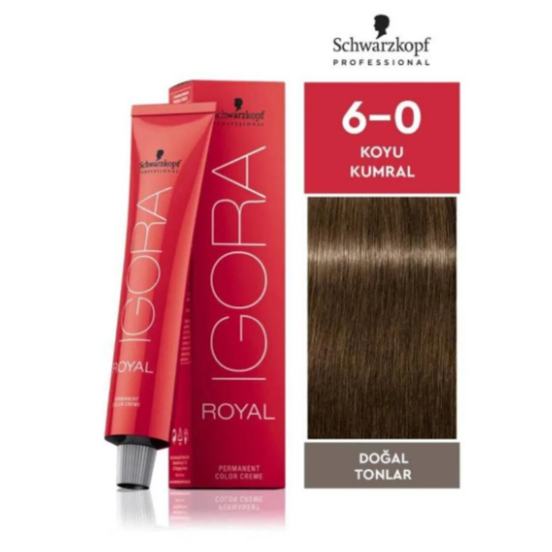 Igora Royal 6-0  Koyu Kumral 60ML