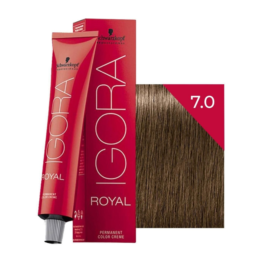 Igora Royal 7-0 Kumral Saç Boyası 60ML