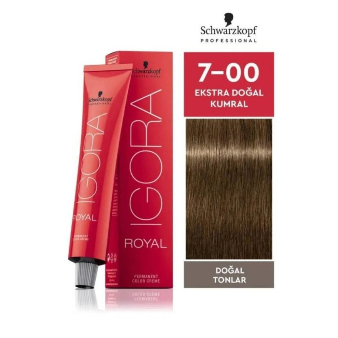 Igora Royal  7-00 Ekstra Doğal Kumral  60ML Saç Boyası