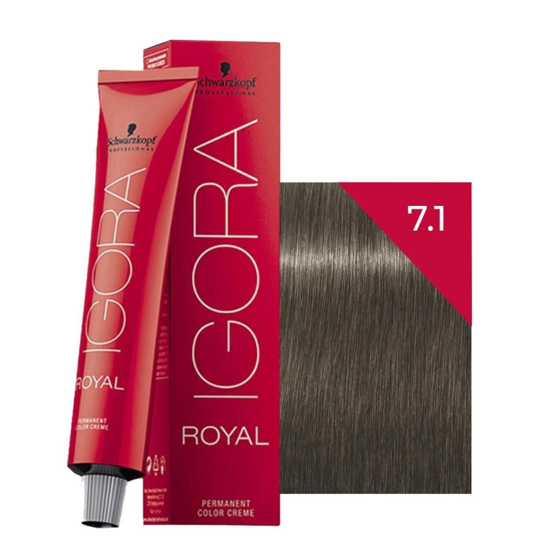 Igora Royal 7-1 Kumral Saç Boyası 60ML