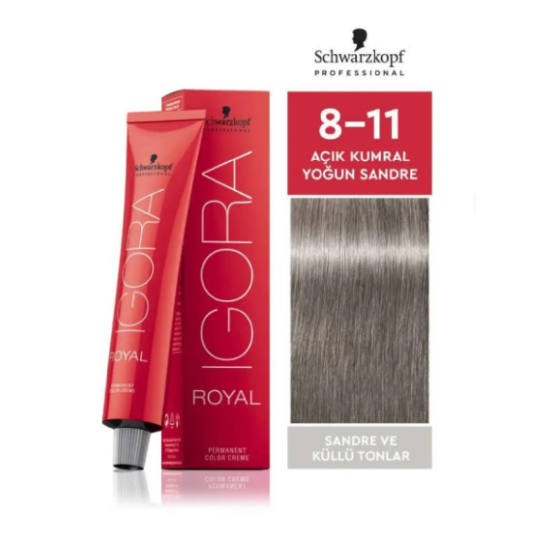 Igora Royal Açık Kumral  8-11 60ML Saç Boyası