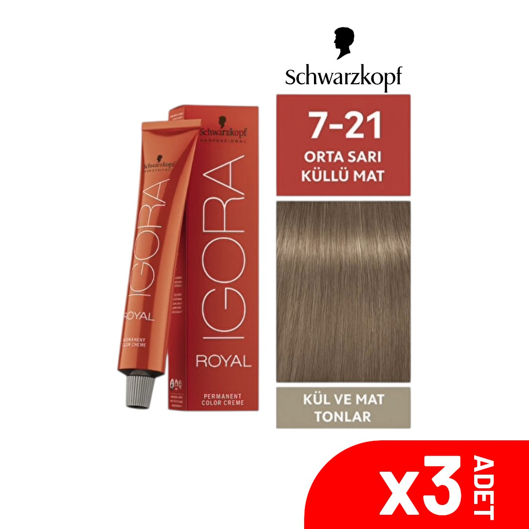 Igora Royal Kumral Sandre 7-21 60ML-3LÜ