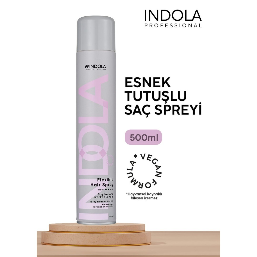 Indola Esnek Saç Spreyi 500 ML 