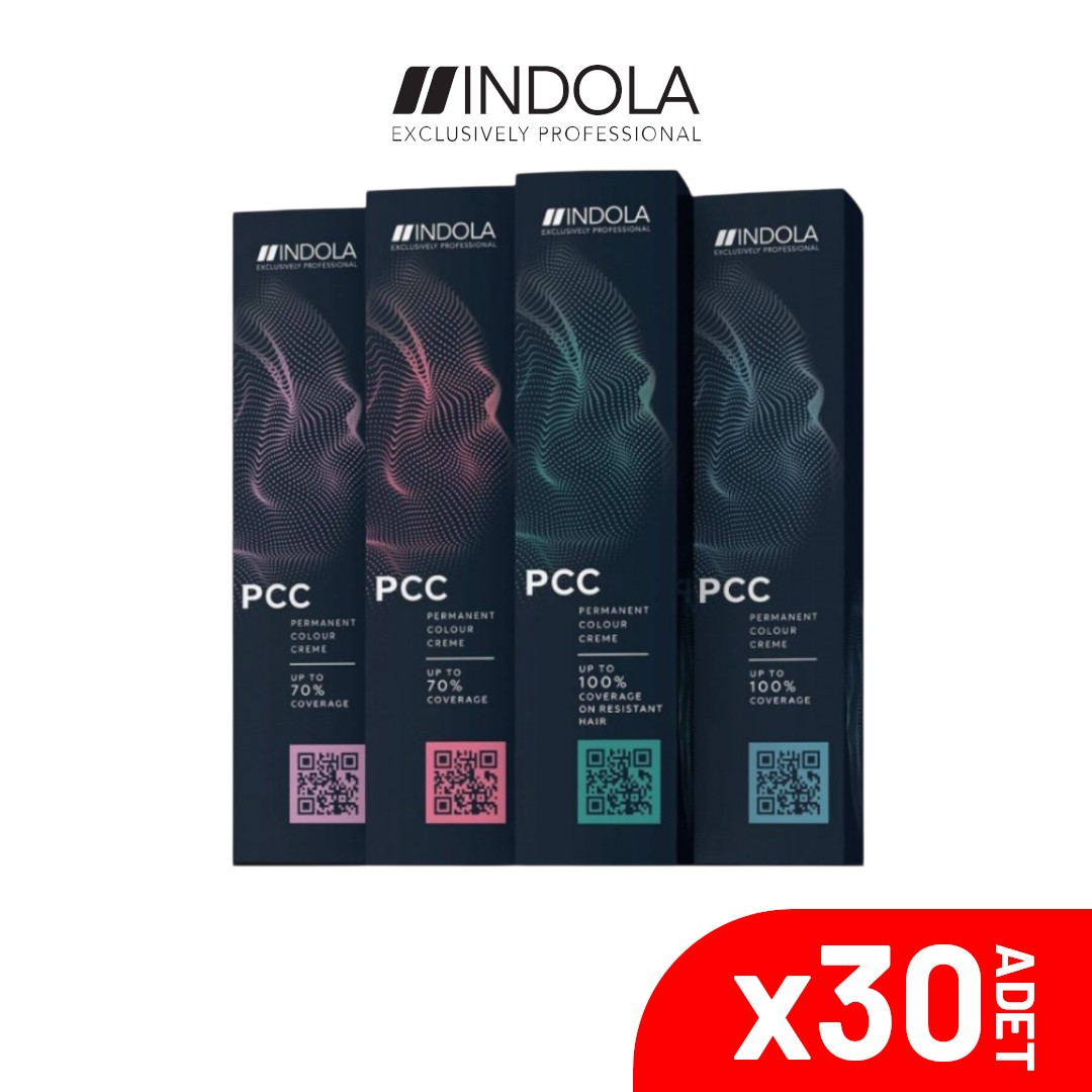 Indola PCC 7.2  60ML kumral inci Saç Boyası-30'lu