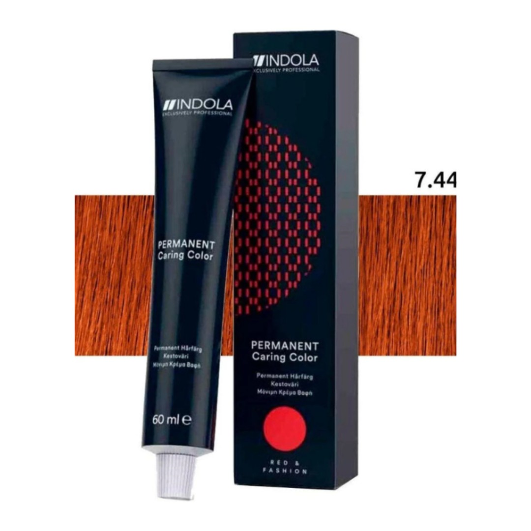 Indola PCC 7.44 60ML Kumral Yoğun Bakır Saç Boyası