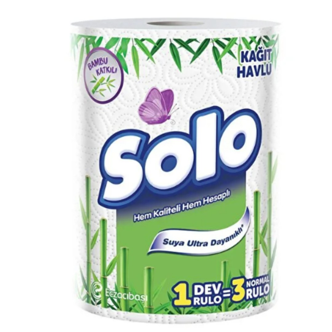 Solo Bambu Dev Rulo Havlu 1=3(12)