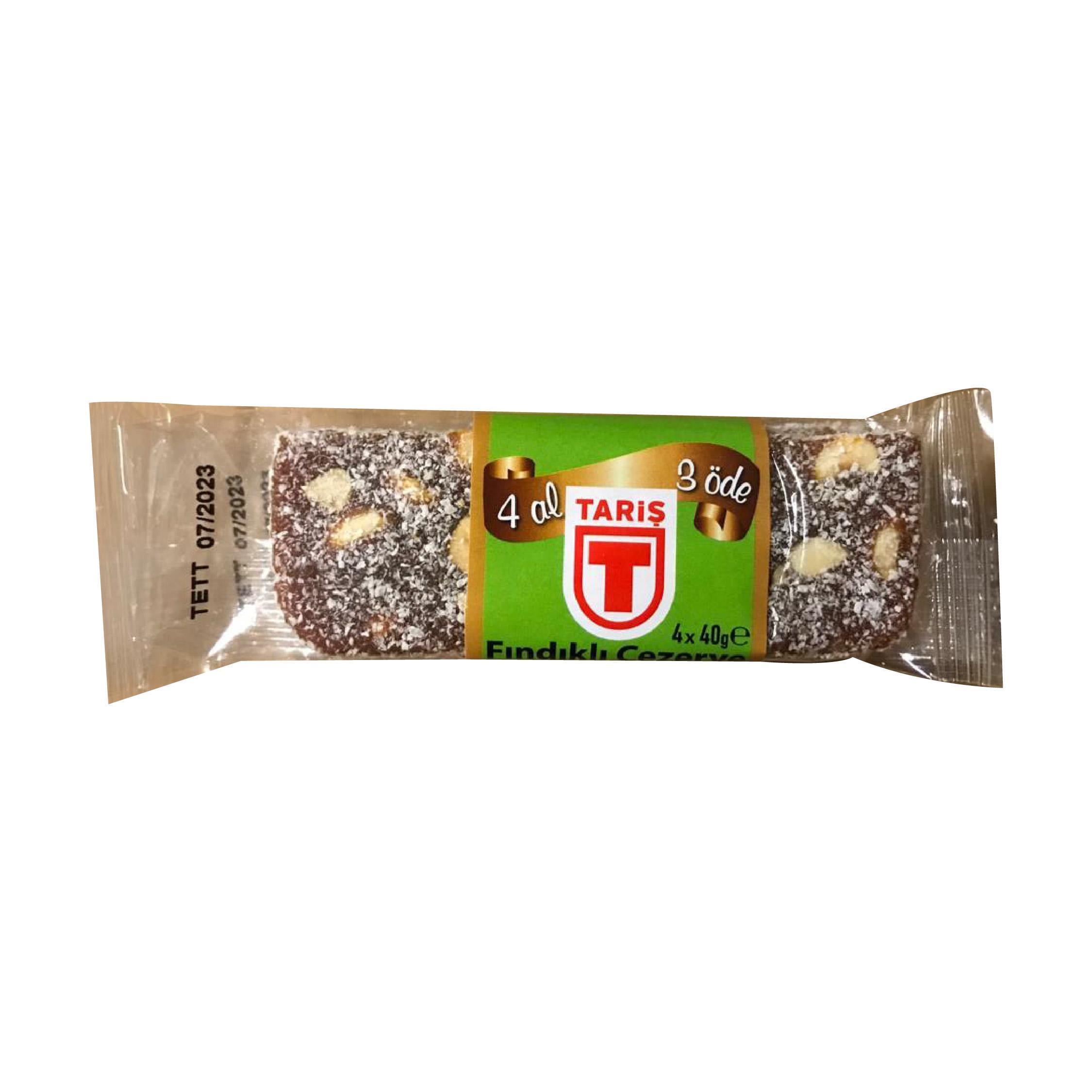 Tariş Fındıklı Cezerye 40 gr 4'lü Paket
