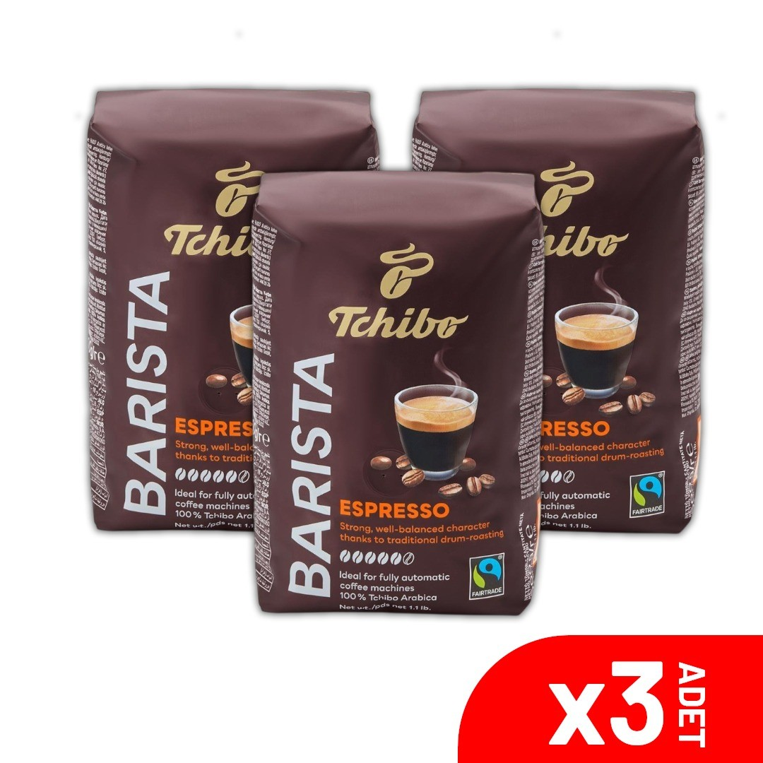 Tchibo Barista Espresso Çekirdek Kahve 500g 3 lü