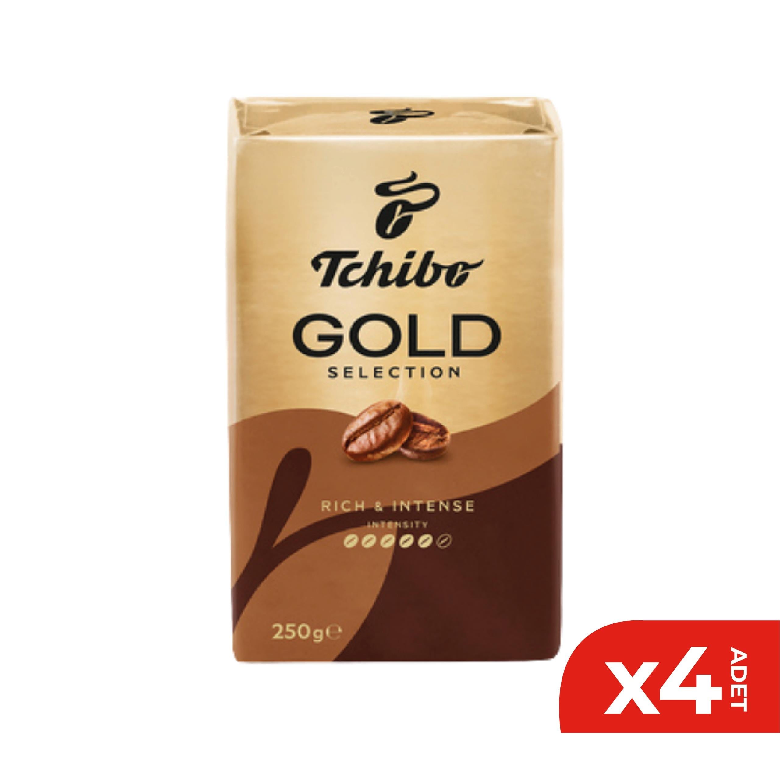 Tchibo Gold Selection 250 gr 4'lü Paket Filtre Kahve