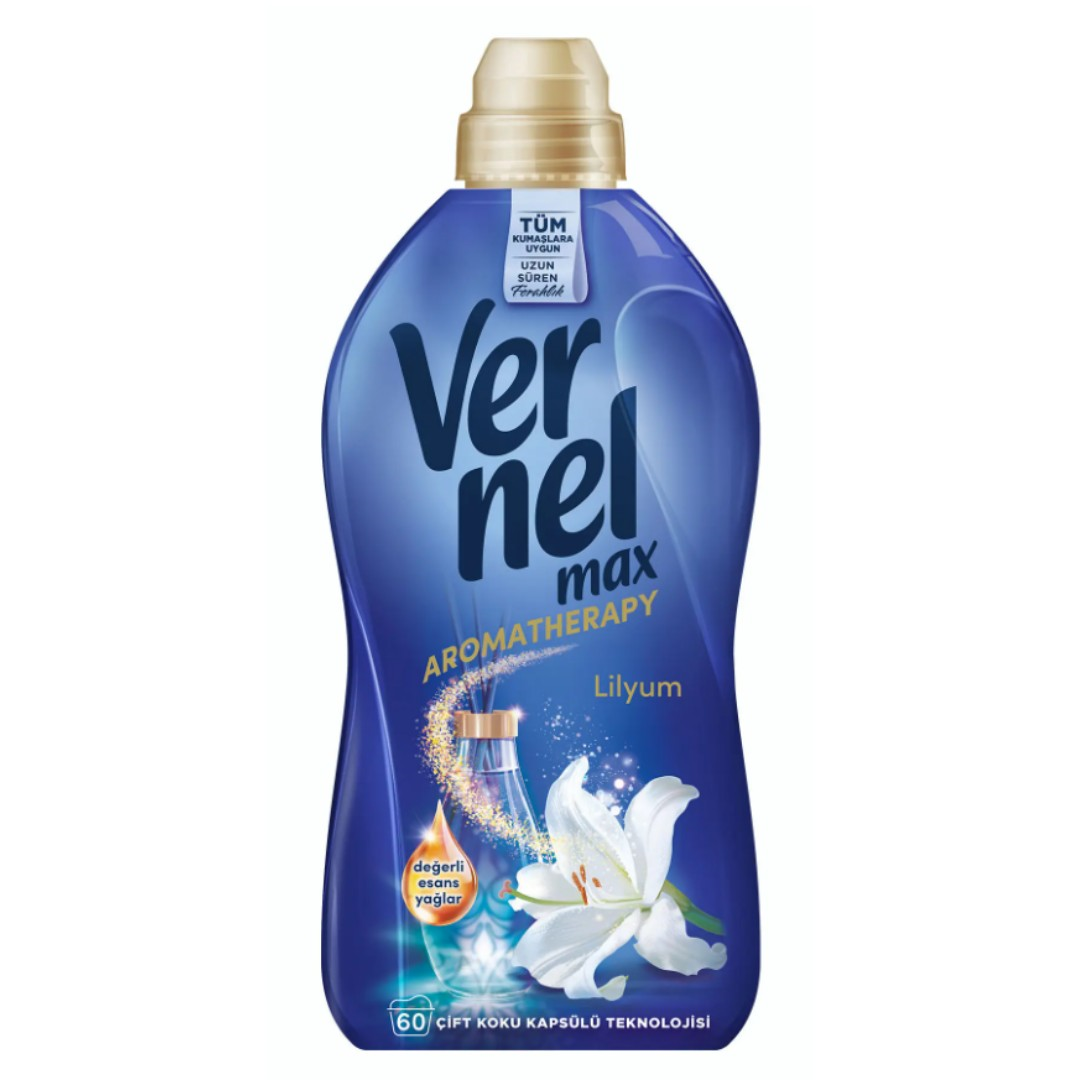 Vernel Max Konsantre Çamaşır Yumuşatıcısı 1,44 L Lilyum