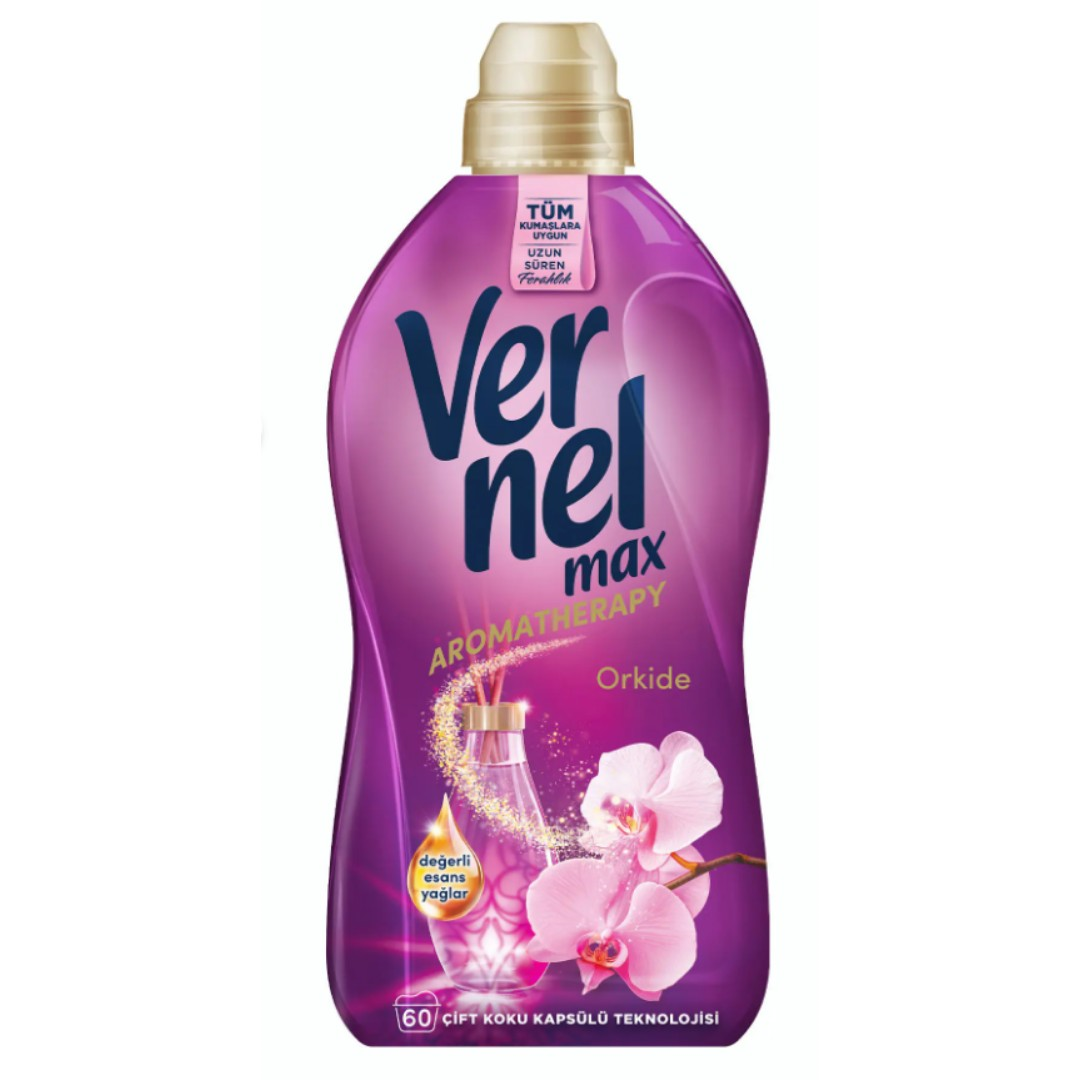 Vernel Max Konsantre Çamaşır Yumuşatıcısı 1,44 L Orkide