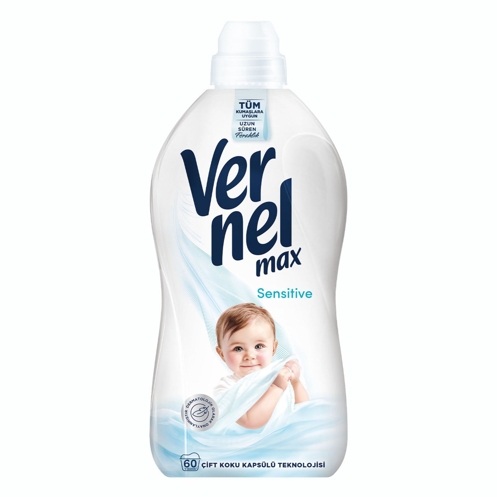 Vernel Max Yumuşatıcı Sensitive 1,44 Litre